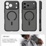 Калъф Spigen Ultra Hybrid MagSafe за iPhone 17 Pro Max – Черен - Image 4