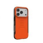 Калъф UAG Civilian MagSafe за iPhone 17 Pro – Оранжев - Image 3