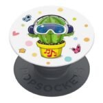 Попсокет PopSockets Basic Cool Cactus – Многоцветен