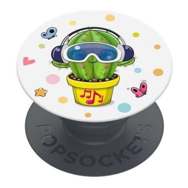 Попсокет PopSockets Basic Cool Cactus – Многоцветен