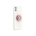 Попсокет PopSockets License Enamel Domed Captain America Shield – Многоцветен - Image 5