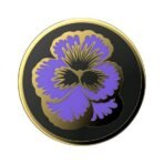 Попсокет PopSockets Premium Enamel Flowering Iris – Многоцветен - Image 5