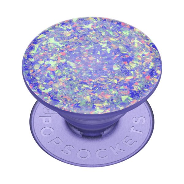 Попсокет PopSockets Premium Iridescent Confetti Ice – Лилав