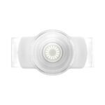 Попсокет PopSockets Slide Stretch – Бял/Прозрачен