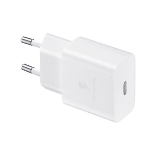 Зарядно Samsung адаптер 15W USB-C – EP-T1510NWEGEU – 220V Fast Charging в кутия – Бял