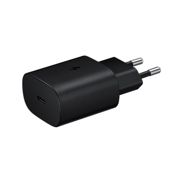 Зарядно Samsung адаптер 25W USB-C – EP-TA800NBE 220V Super Fast Charging в плик – Черен