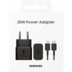 Зарядно Samsung EP-T2510XBEGEU – 25W 1x USB-C + кабел USB-C – Черно - Image 5