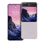 Калъф MBX със силиконова рамка за Galaxy Z Flip5 5G – Прозрачен