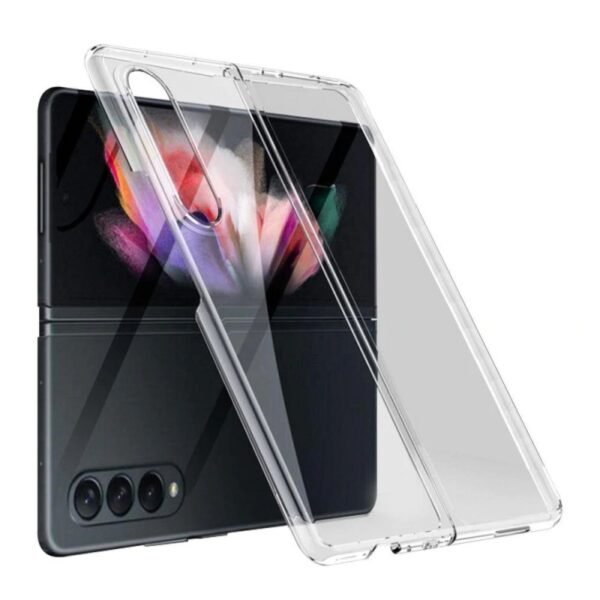 Калъф MBX със силиконова рамка за Galaxy Z Fold3 5G – Прозрачен