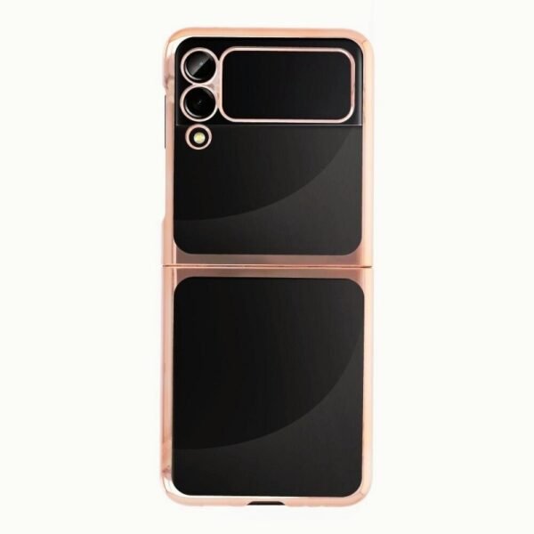 Калъф MBX с кант за Galaxy Z Flip3 5G – Златист