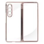 Калъф MBX с кант за Galaxy Z Fold3 5G – Розово-златен