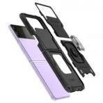 Калъф bSmart Подсилен кейс Ring Armor за Galaxy Z Flip4 5G – Черен - Image 4