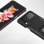 Калъф bSmart Подсилен кейс Ring Armor за Galaxy Z Flip4 5G – Черен - Image 5
