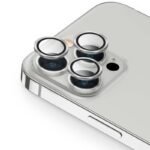 Протектор за камера MBX метални рингове за iPhone 13 Pro – Сребрист