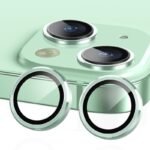 Протектор за камера MBX метални рингове за iPhone 15 – Зелен