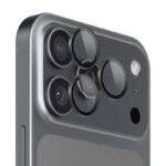 Протектор за камера MBX метални рингове за iPhone 17 Pro – Черен