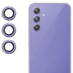Протектор за камера MBX метални рингове за Galaxy A54 5G – Лилав