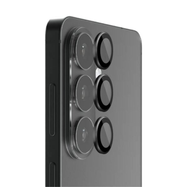 Протектор за камера MBX метални рингове за Galaxy S26 – Черен