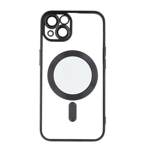 Калъф bSmart Chrome MagSafe с протектори за камерите за iPhone 14 – Черен