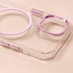 Калъф bSmart Clear Thin MagSafe за iPhone 17 – Розов - Image 4