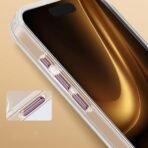 Калъф bSmart Clear Thin MagSafe за iPhone 17 – Розов - Image 5