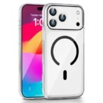 Калъф bSmart Clear Thin MagSafe за iPhone 17 Pro – Черен