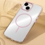 Калъф bSmart Clear Thin MagSafe за iPhone 17 Pro – Розов - Image 4