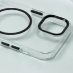 Калъф bSmart Clear Thin MagSafe за iPhone 17 Pro Max – Черен - Image 3