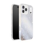 Калъф bSmart Glitter 3в1 за iPhone 17 Pro – Сребрист