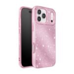 Силиконов кейс bSmart Glitter 3в1 за iPhone 17 Pro Max (6.9) розов