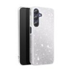 Калъф bSmart Glitter 3в1 за Galaxy A56 / A36 – Сребрист