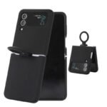 Калъф bSmart Silicone Cover с пръстен за Galaxy Z Flip4 5G – Черен