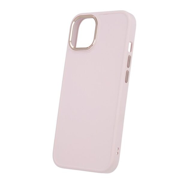 Калъф bSmart Silicone Satin Case за iPhone 14 Pro Max – Бледорозов