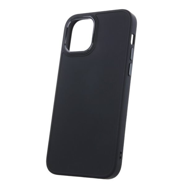 Калъф bSmart Silicone Satin Case за iPhone 15 – Черен