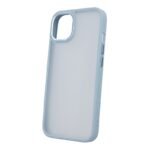Калъф bSmart Silicone Satin Matt Case за iPhone 15 Pro – Бледосин