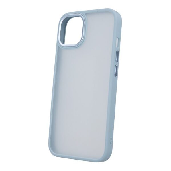 Калъф bSmart Silicone Satin Matt Case за iPhone 15 Pro Max – Бледосин