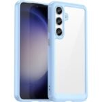 Калъф bSmart Silicone Satin Matt Case за Galaxy S24 – Бледосин