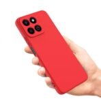 Калъф bSmart Silicone Soft Cover за Honor 400 Smart / X7d – Червен - Image 3