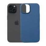 Калъф bSmart Silicone Soft Cover за iPhone 12/12 Pro – Тъмносин