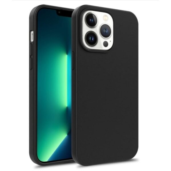 Калъф bSmart Silicone Soft Cover за iPhone 13 Pro Max – Черен