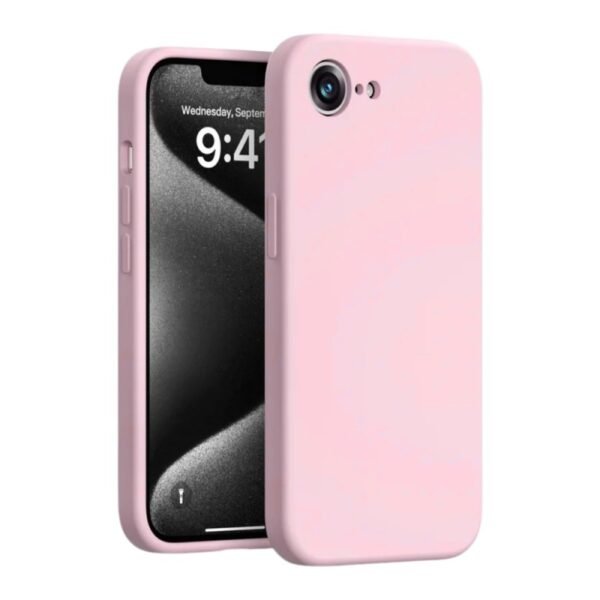 Калъф bSmart Silicone Soft Cover за iPhone 14 Pro – Розов