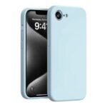 Калъф bSmart Silicone Soft Cover за iPhone 14 – Светлосин