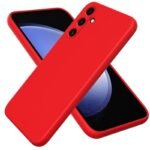 Калъф bSmart Silicone Soft Cover за Galaxy A55 – Червен