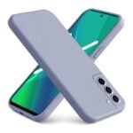 Калъф bSmart Silicone Soft Cover за Galaxy S21 FE 5G – Сиво-син