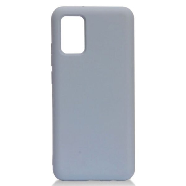 Калъф bSmart Silicone Soft Cover за Galaxy S21 – Сиво-син