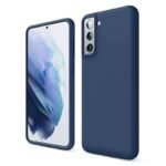 Калъф bSmart Silicone Soft Cover за Galaxy S21 – Тъмносин