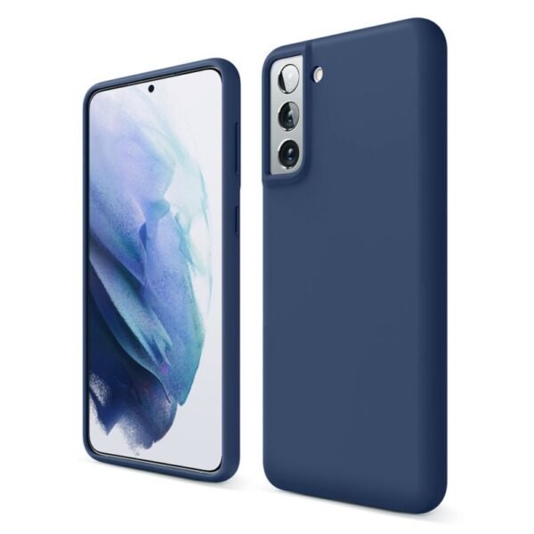 Калъф bSmart Silicone Soft Cover за Galaxy A21s – Тъмносин