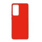 Калъф bSmart Silicone Soft Cover за Galaxy S24 Plus – Червен