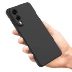 Калъф bSmart Silicone Soft Cover за Galaxy S25 Edge – Черен - Image 5