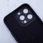 Калъф bSmart Silicone Soft MagSafe за iPhone 15 – Черен - Image 3